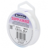 Hilo para enfilar Beadalon Supplemax 0.25mm 50 metros Transparente