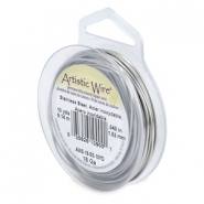 Alambre Art&iacute;stico Calibre 18 Acero inoxidable