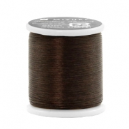 Hilo Miyuki Beading Marrón oscuro