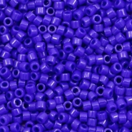 Abalorios Miyuki Delica's 11/0 Opaque cobalt blauw DB-726