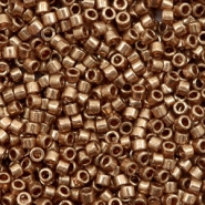 Abalorios Miyuki Delica's 11/0 Metallic light bronze DB-22L