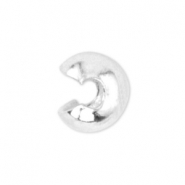 Cubre chafas Beadalon 3mm Plateado