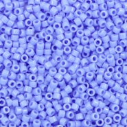 Abalorios Miyuki Delica's 11/0 Opaque periwinkle blue DB-730