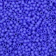 Abalorios Miyuki Delica's 11/0 Opaque matte cyan blue DB-1588