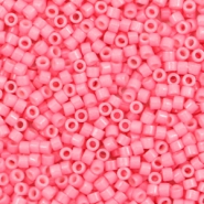 Abalorios Miyuki Delica's 11/0 Duracoat opaque dyed carnation pink DB-2117