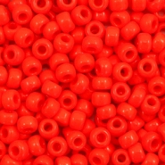 Miyuki Rocalla 8/0 Opaque vermilion red 8-407