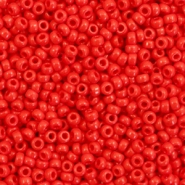 Miyuki Rocalla 11/0 Opaque red 11-408