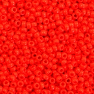 Miyuki Rocalla 11/0 Opaque vermilion red 11-407