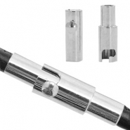 Fornituras Acero Inox cierre magnético Ø2mm Plata vieja