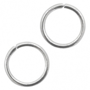 Fornituras Acero Inox anillas 8mm plata vieja