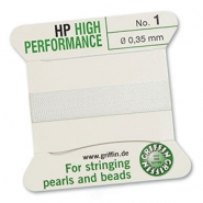 Hilo para enfilar High Performance Griffin Ø0.35mm Blanco