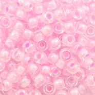 Miyuki Rocalla 6/0 Pink lined crystal 6-207