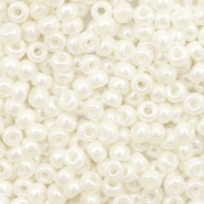 Miyuki Rocalla 8/0 Ceylon ivory pearl 8-591