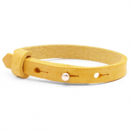 Pulseras Cuoio Polaris Pulseras Cuoio en cuero 8mm para cabuchón 12mm