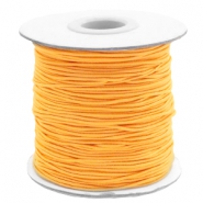 Hilo el&aacute;stico en color 1mm naranja girasol