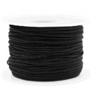 Cordón encerado 1.5mm Negro