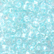 Miyuki Rocalla 8/0 Fancy lined soft aqua blue 8-3638