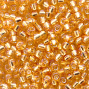 Miyuki Rocalla 8/0 Silverlined dark gold 8-4