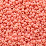 Miyuki Rocalla 11/0 Duracoat opaque light watermelon pink 11-4464