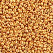Miyuki Rocalla 11/0 Duracoat galvanized yellow gold 11-4203