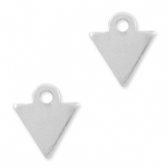Plata 925 colgantes tri&aacute;ngulo Plata