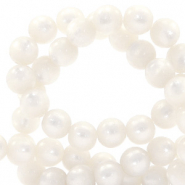Abalorios Super Polaris redondos 8 mm Blanco bianco