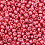 Rocalla Miyuki 8/0 Duracoat galvanized light cranberry red 8-4211