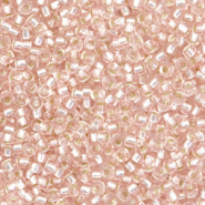 Rocalla Miyuki 11/0 Silverlined light blush beige 11-23