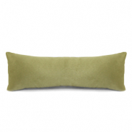 Expositor de Joyer&iacute;a almohadilla terciopelo suave Verde oliva vintage