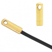 Fornituras acero inox terminal Ø.5mm Dorado