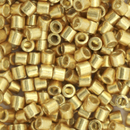 Abalorios Miyuki Delica's 8/0 Duracoat galvanized gold DBL-1832