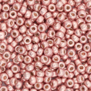 Rocalla Miyuki 8/0 Duracoat galvanized dark coral pink 8-4209