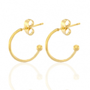 Pendientes Acero Inox criolla Dorado