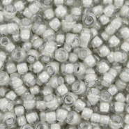 Rocalla Miyuki 8/0 Fancy lined moonstone grey 8-2268