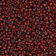 Rocalla Miyuki 11/0 Opaque picasso red 11-4513