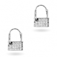 Pendientes zirconia Plateado