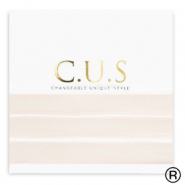 C.U.S&reg; cinta de joyer&iacute;a Rosa caracola claro brillante