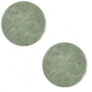 Cabuchón plano Polaris Elements 12 mm Lively Verde mar