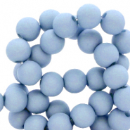 Abalorios acr&iacute;licos 8 mm Azul carolina