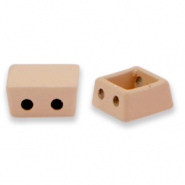 Abalorios Tile cuadrado Rosa empolvado
