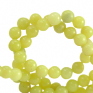 Piedras naturales Serpentina 6mm Amarillo verdoso