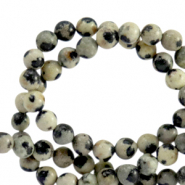 Piedras naturales Jaspe Dálmata 4mm Greige antracita