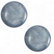 Cabuchón clásico Polaris Elements 7 mm Mosso shiny Azul jeans