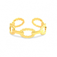 Anillos Acero Inox Dorado