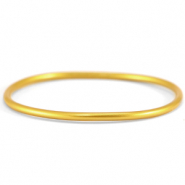 Pulsera imitación Pan de Oro 3mm talla L Dorado Aspen