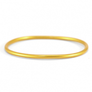 Pulsera imitación Pan de Oro 3mm talla M Dorado Aspen