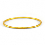 Pulsera imitación Pan de Oro 3mm talla S Dorado