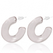 Pendientes Trendy criolla Taupe