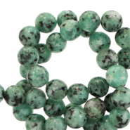 Piedras naturales Jaspe Dálmata 8mm Verde descolorido