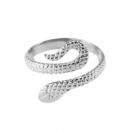 Anillos Acero Inox Plateado
